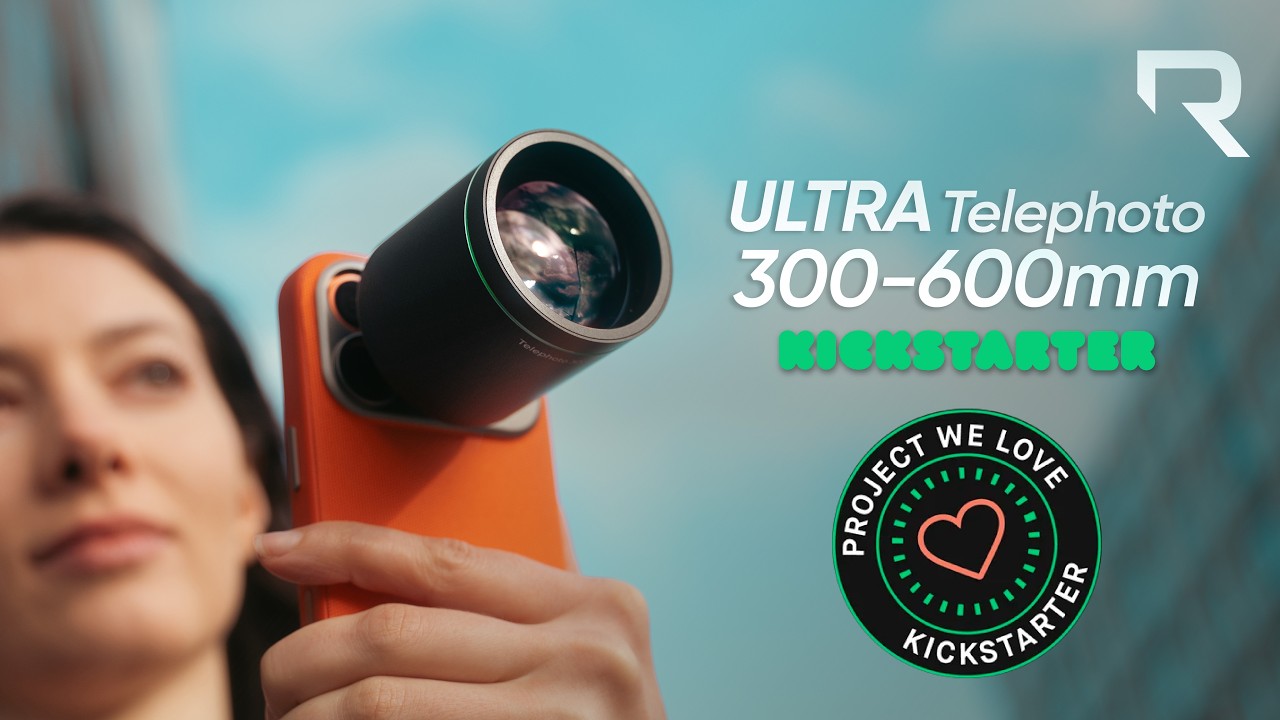 Capture the Unreachable &mdash; REEFLEX Ultra Telephoto 300&ndash;600mm: the Best Zoom Lens on iPhone - YouTube