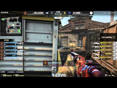 SK Gaming vs ENCE eSports [Map 1 BO3] MLG Columbus 2016 - CIS/Europe Last Chance Qualifier