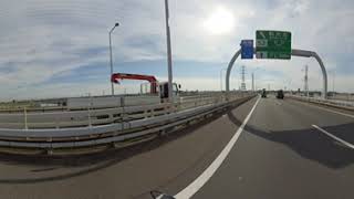 東京環状高速道路C3外周り05：美女木JCT～和光IC 【VR360°動画】