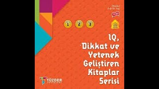 Tüzder IQ, Dikkat ve Yetenek Geliştiren Kitaplar Serisi Cube/ Tuzder Yayınları