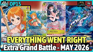 EVERYTHING WENT RIGHT [OP15 - Extra Grand Battle May 2026] 🔵🟡 Nami VS. 🟣 PEnel 🎮 GAMEPLAY
