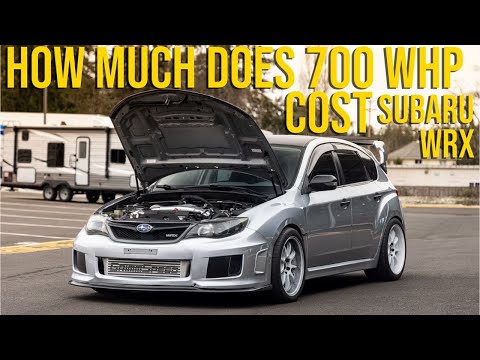 How Much Does It Cost to Build a 732 WHP Subaru WRX?