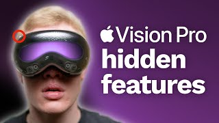Apple Vision Pro HIDDEN FEATURES! 25+ Apple Secrets!