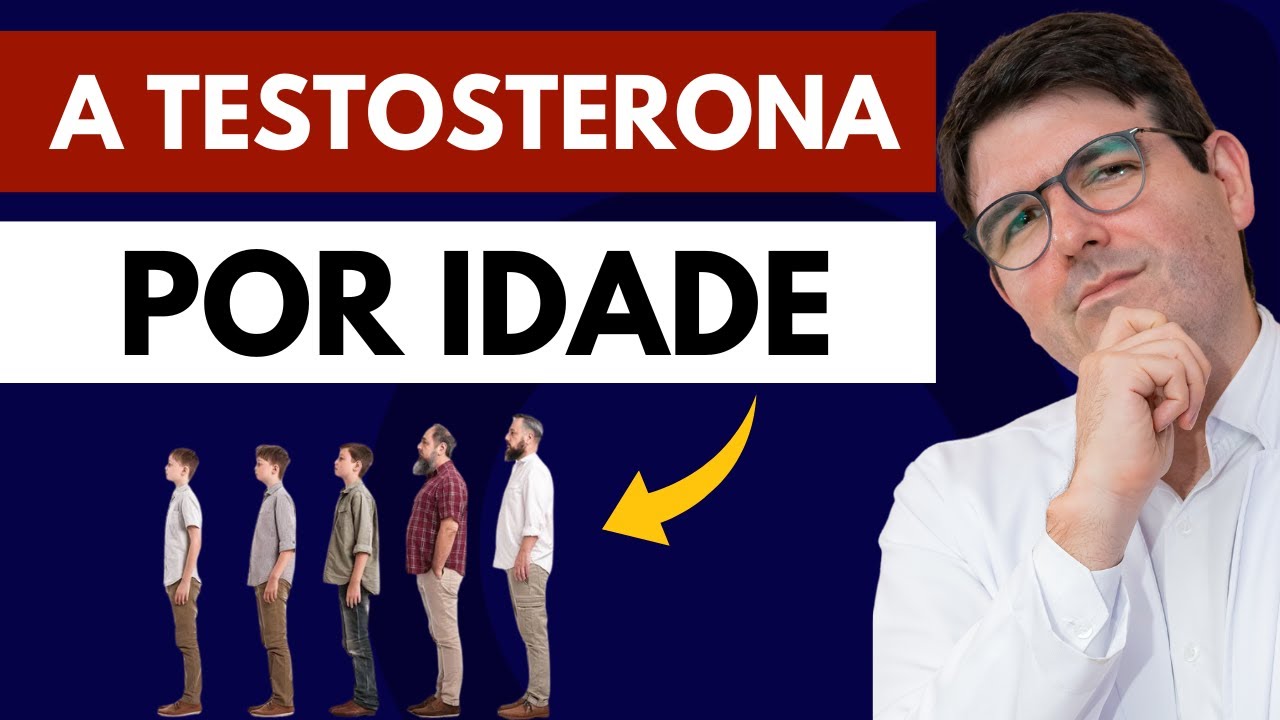 Qual o nível ideal de testosterona para a minha idade | NÍVEIS DE TESTOSTERONA POR IDADE