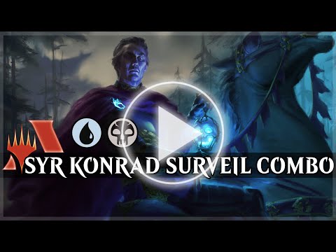 Syr Konrad Surveil Combo! a Lenny TV Throne of Eldraine Standard Deck l MTG Arena