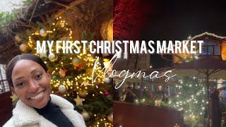 VLOGMAS ep 2 : It’s snowing |MY First GERMANY CHRISTMAS MARKET | Bavaria vlog #vlogmas2021
