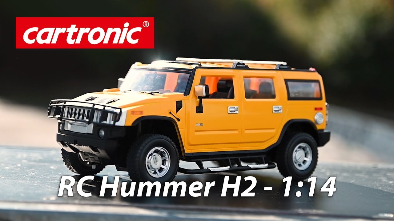 RC auto Hummer H2, žlutá