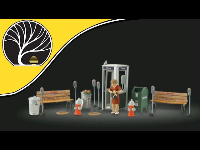 Street Accessories - O Scale Video