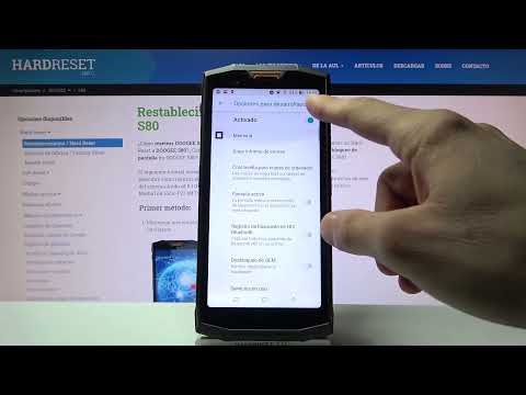 Cómo activar opciones de desarrollador en DOOGEE S80 - usar Modo Desarrollador
