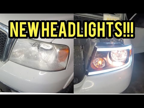 LED SEQUENTIAL TURN SIGNAL HEADLIGHT INSTALL F150 2004-2010 AUTOSAVER88