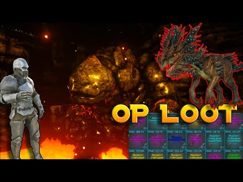 How we Farmed Insane Blueprints and Loot - Insane Cave Upgraded | Ark PvP
