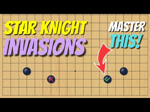 The BEST Star Point Enclosure! Joseki Concepts - Star Knight INVASIONS!