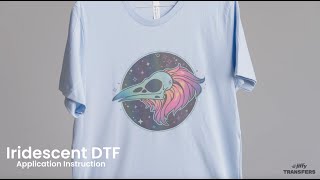 Iridescent DTF Transfers with Jiffy | Magical Custom Shirts Made Easy