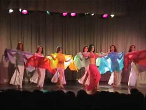 Mercedes Nieto and the Nymph Oriental Dance Company - Raqs Sharki, bellydance
