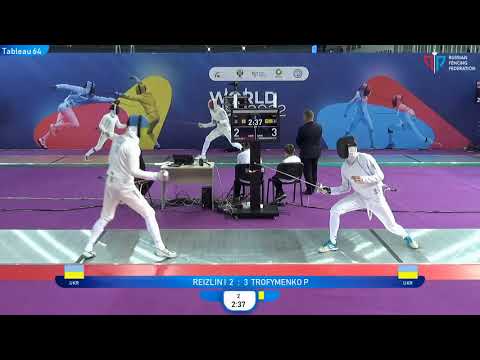 Sirius Epee 2022, ME Ind T64 Trofymenko UKR - Reizlin UKR