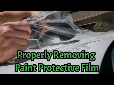 How to Remove Paint Protective Film / Vinyl Wrap / PPF