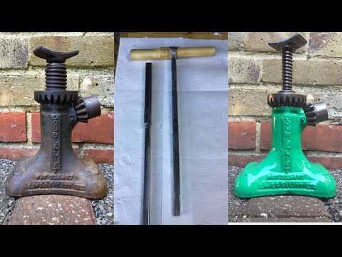 1930s Spiral Jack Restoration - Plus Fabrication