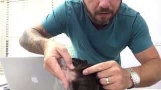 InvisiSkin, InvisiLace and SuperLace Demo and explanation of all the Hair Replacements we carry!!