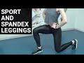 FULL HD SHINY SPANDEX WORKOUT WARMING UP SPORT SPANDEX PRODUCTION