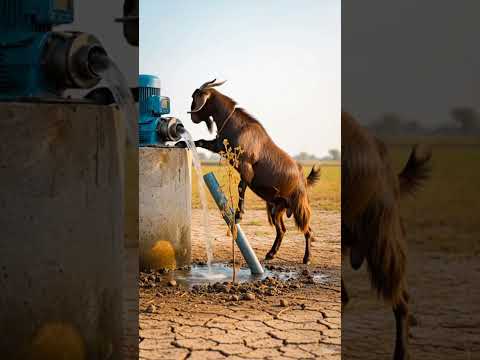 बकरी और सेब का पेड़ 🍎 | दिल छू लेने वाली कहानी #ai #goat #save #village
