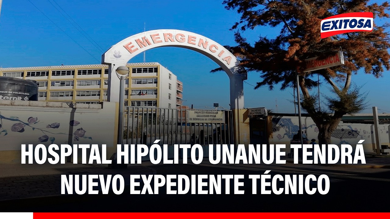 🔴🔵 Obra del hospital Hipólito Unanue: Reformularán expediente técnico del nosocomio