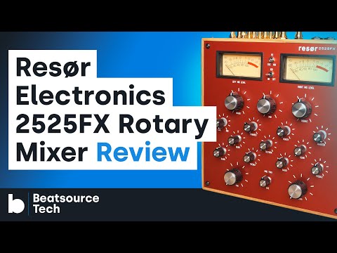 Resør Electronics 2525FX Rotary Mixer Review: The Audiophile DJ Mixer | Beatsource Tech