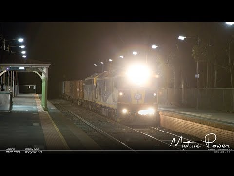2019 09 13 - QUBE loaded freight train - #9072 - G515 + B80
