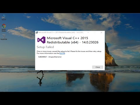 Microsoft Visual C++ 2015 (X64) ติดตั้งไม่ได้ - Pantip