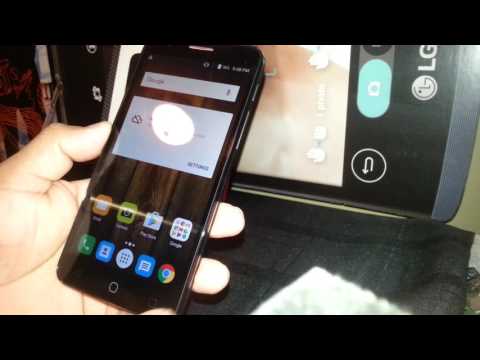 How to disable talkback on Alcatel fierce 4 model 5056W