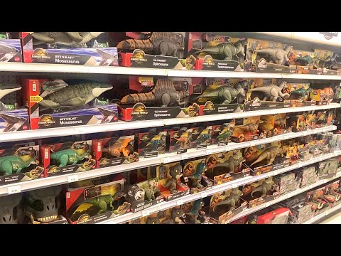 MASSIVE NEW JURASSIC WORLD REBIRTH TOY HUNT!!!!
