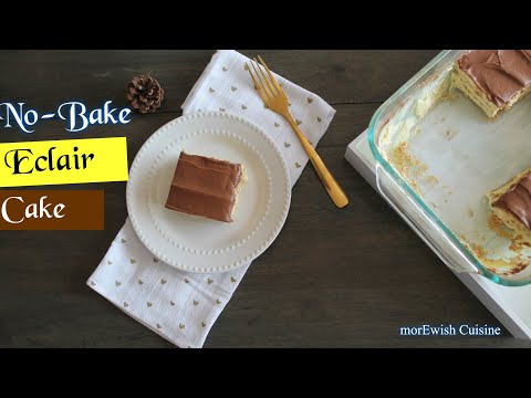 No Bake - Eclair Cake recipe by morEwish