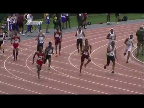2012 Psal Season Opener 4x100m Varsity Heat 1