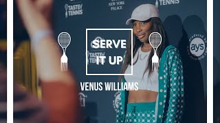Venus Williams with Bruthas on Tennis