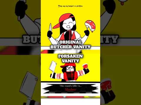 Original vs Forsaken Vanity & Artful #forsaken #dieofdeath #roblox #feedshorts #viral #robloxshorts