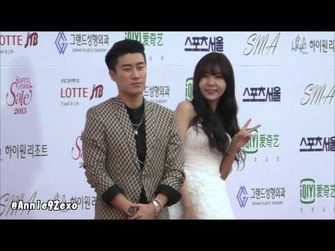 150122 4 After School 애프터스쿨 Raina 레이나 San E 산이 Red Carpet 레드카펫 @ Seoul Music Awards 2015 서울가요대상