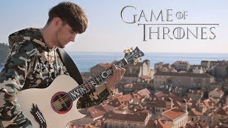 who see “winter is coming”（00:01:22 - 00:02:25） - Game of Thrones Theme played on Guitar in King's Landing