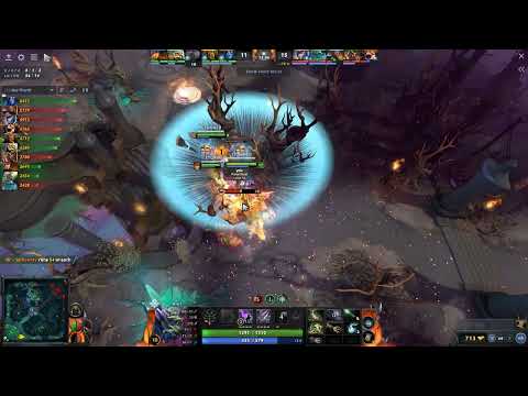 Nine - Riki Safelane with gpk Batrider vs Yuragi Luna | Dota 2 7.32c Gameplay