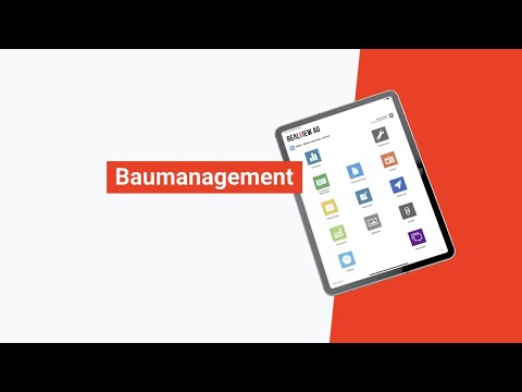 REALVIEW.CH | Baumanagement-App | Baumanagement Software