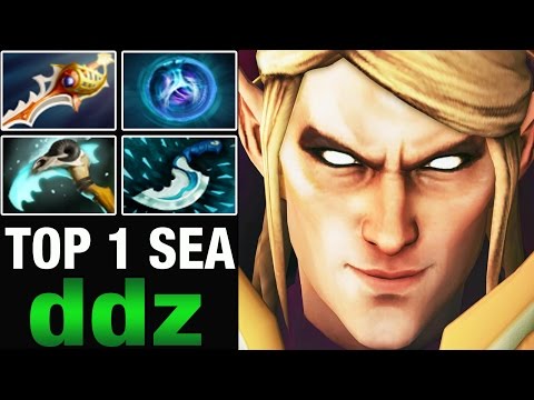 TOP 1 MMR SEA ddz 8500 MMR Plays Invoker  - Dota 2