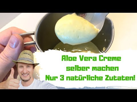 , title : 'Aloe Vera creme selber machen 🌞 Einfaches Rezept 3 Zutaten'