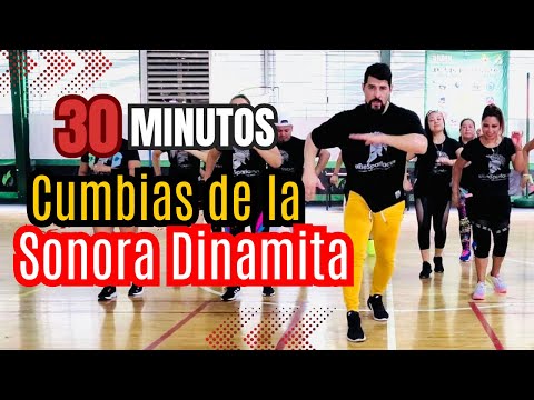 30 Minutos de Cumbias de La Sonora Dinamita | Cumbias para bailar | Baile para principiantes