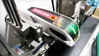 preview picture of video 'iCON 10 Watts CO2 Laser Marking Solution | marking on ABS plastic for beauty cream'