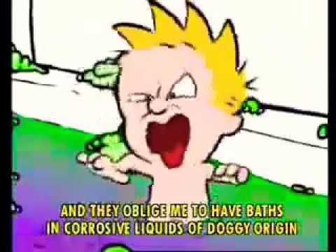 Calvin n hobbes In English episode 1