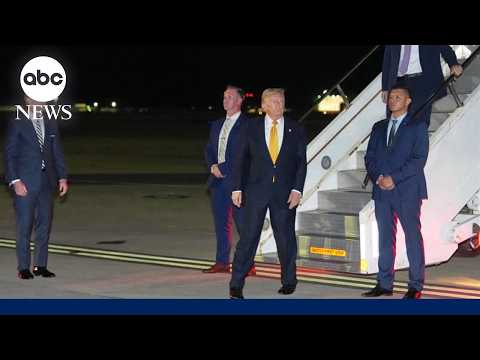 How Trump pulled off a secret plane switch