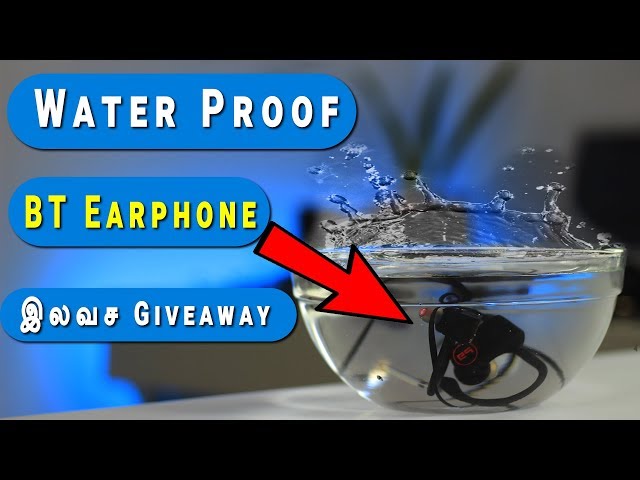 BT Waterproof Boult audio Muse Earphone & BoAt Nirvanaa Earphone Review in Tamil - Free Giveaway