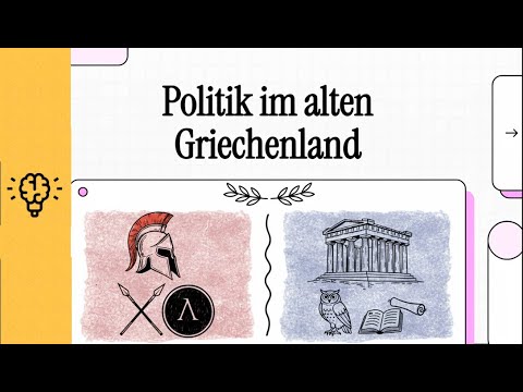 Griechische Polis - Politik im antiken Griechenland| EINFACH ERKLÄRT