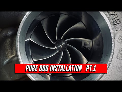 INSTALLING A PURE 800 TURBO ON A B58 | Part 1