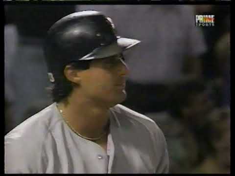 Boston Red Sox vs California Angels (August 22, 1995) "Baseball Turns Into Dodgeball"