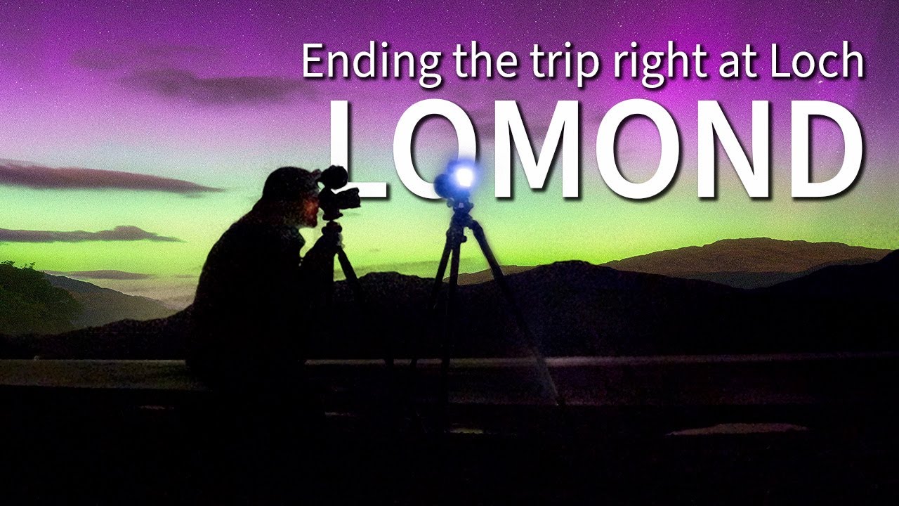 Aurora landscape photography in Scotland | Northern lights at Loch Lomond | Autumn 2024 (Ep. 7)