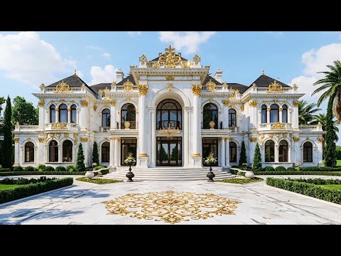 Luxury Unleashed: A Glimpse Inside This Palatial Estate Where Grandeur Meets Unrivaled Opulence